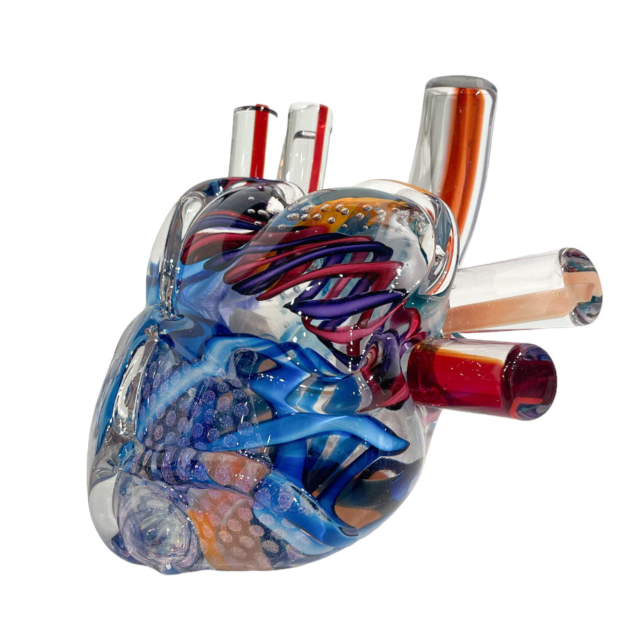 GLASS HUMAN HEART