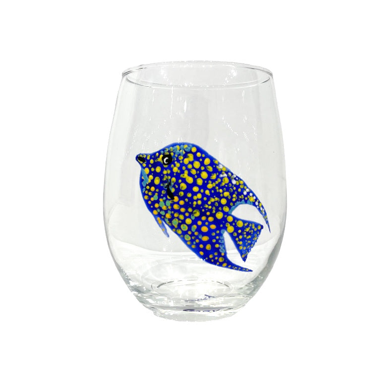 STEMLESS WINE FISH GLASS