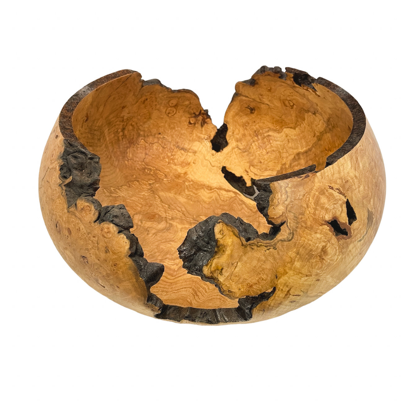 "NIAMH" LARGE MAPLE FOOTED BOWL