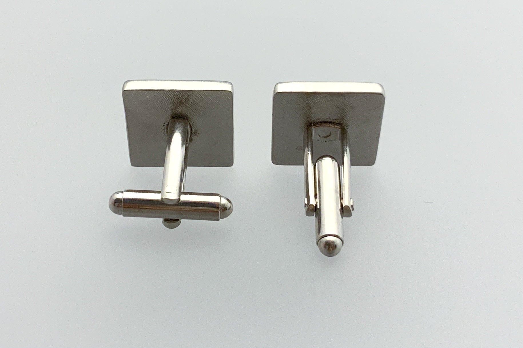 STERLING SILVER SQUARE CUFF LINKS