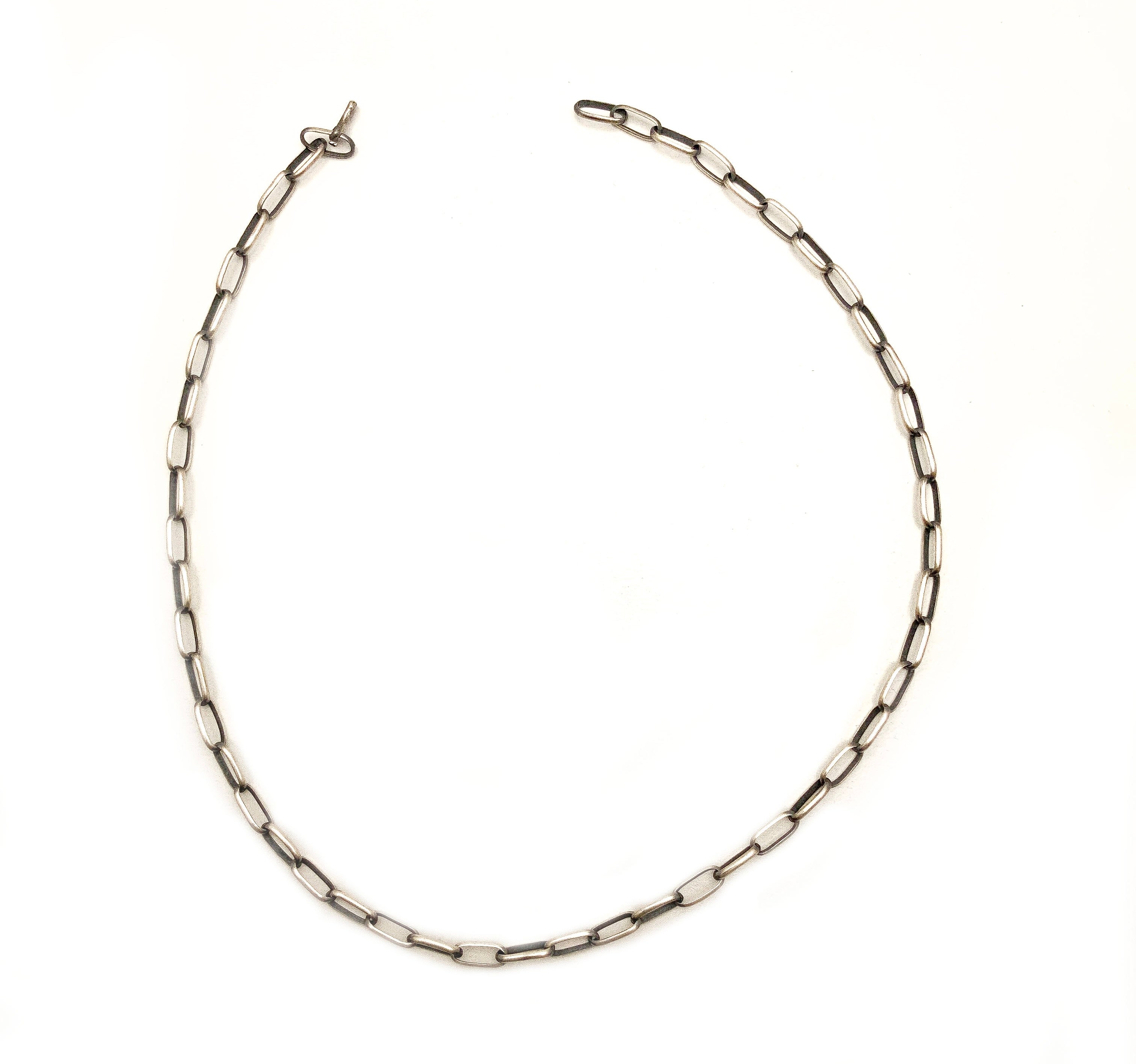 STERLING CHAIN LINK NECKLACE