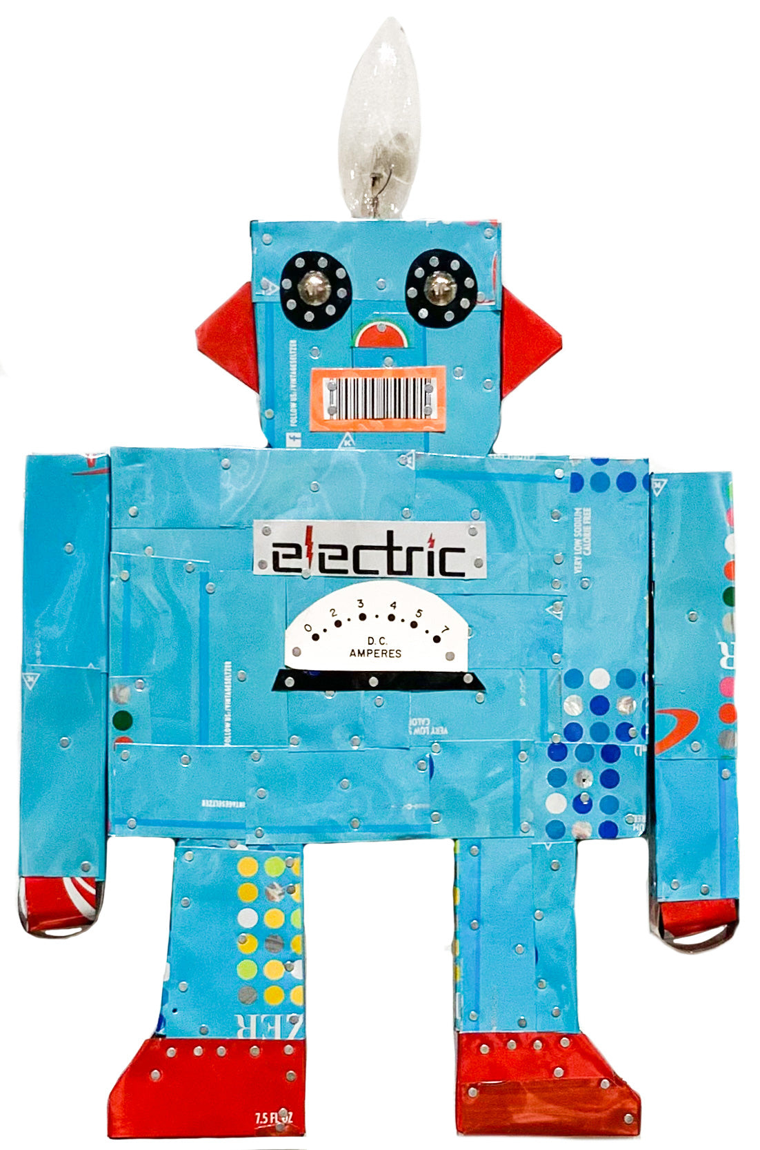 ELECTRIC BLUE ROBOT