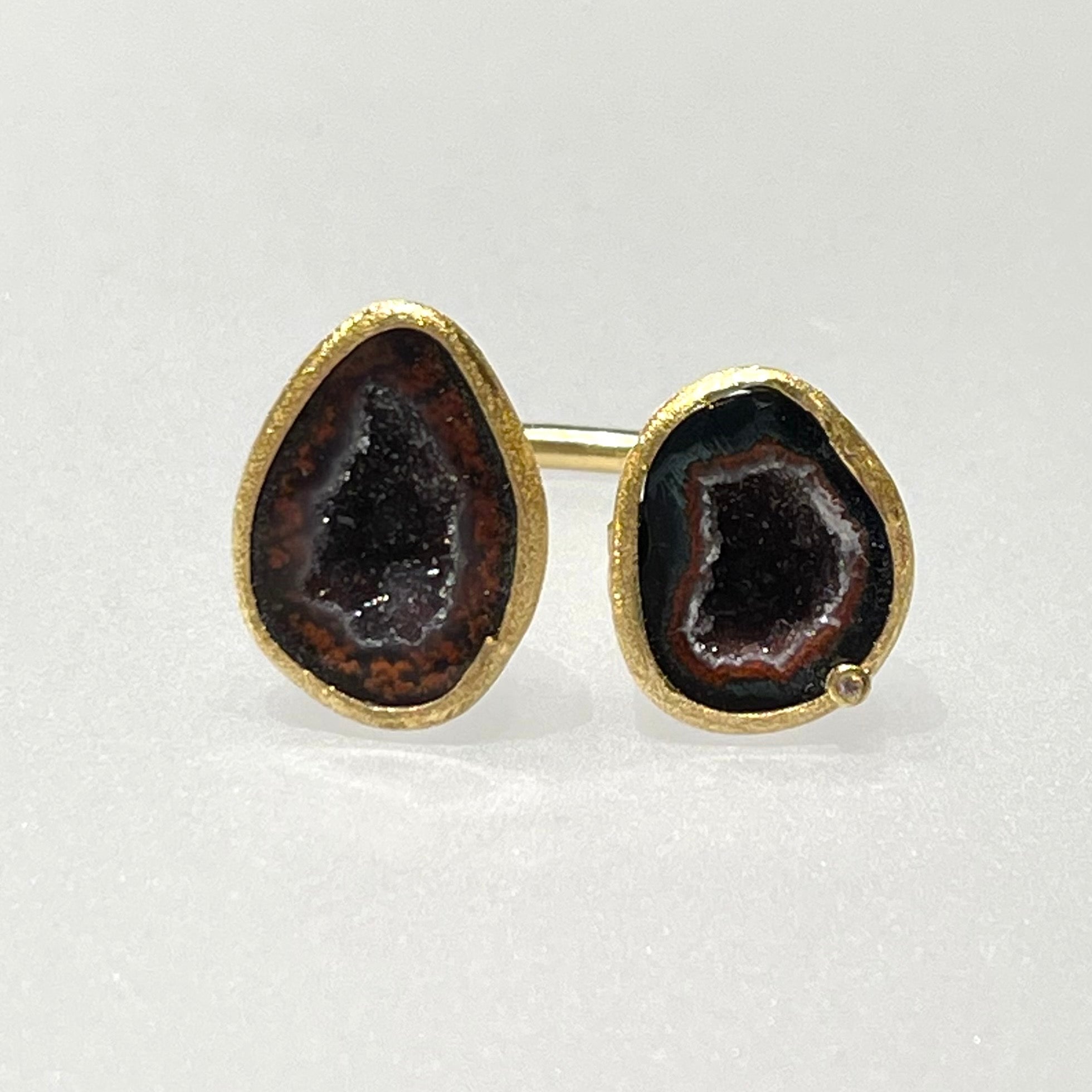 DOUBLE GEODE ADJUSTABLE RING